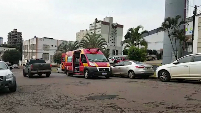 Homem sofre queda em academia no Centro e é socorrido pelo Siate