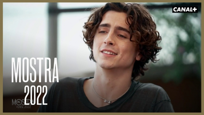 Timothée Chalamet et Taylor Russell par Antoine de Caunes pour le film BONES AND ALL - Mostra 2022