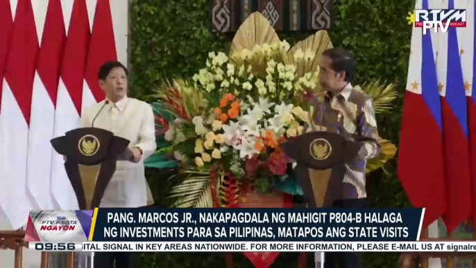 Pangulong Ferdinand R. Marcos Jr., nakapagdala ng mahigit P804-B halaga ng investments para sa Pilipinas matapos ang State Visits