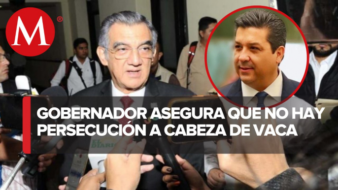 “No es persecución política", aseguró Américo Villarreal en caso Cabeza de Vaca