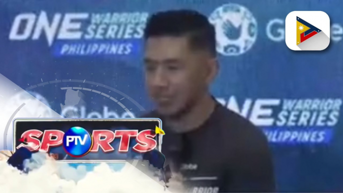 MMA: Joshua Pacio at Geje Eustaquio bibida sa ONE Warrior Series Philippines
