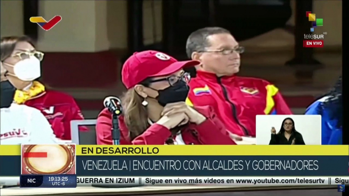 Presidente Nicolás Maduro llama a alcaldes y gobernadores a la unidad y a promover la solidaridad