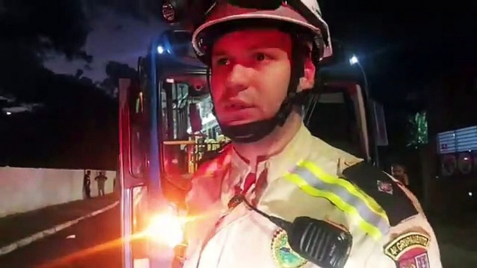 De acordo com o Corpo de Bombeiros, os dois jovens sofreram ferimentos incompatíveis com a vida em acidente no Guarujá