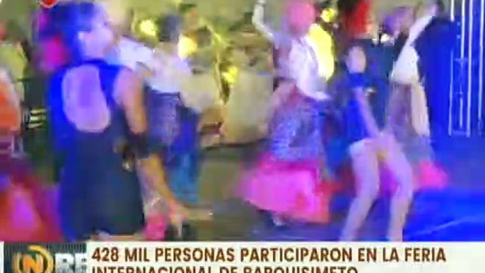 428 mil personas visitaron y disfrutaron de la 45° Feria Internacional de Barquisimeto en Lara