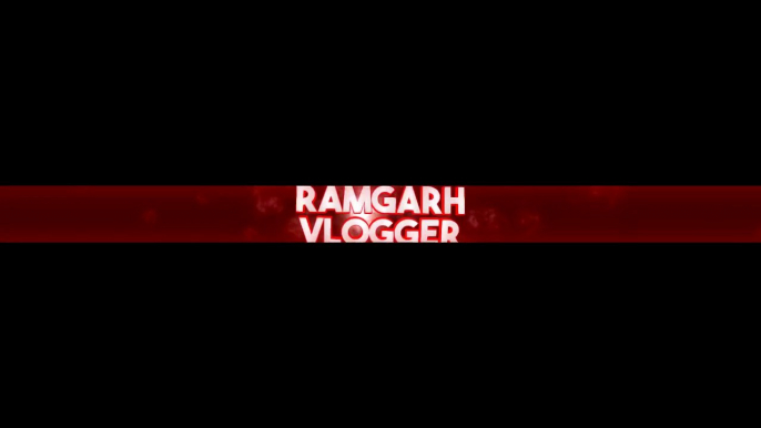 My 1st Channel Intro / Channel Intro/ New Intro For Channel/ RamgarhVlogger