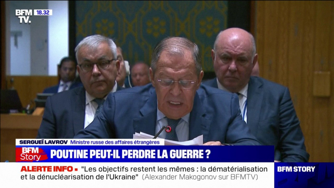 Ukraine: Sergueï Lavrov, ministre russe des Affaires étrangères, dénonce "l'impunité" de l'Occident qui "attise les tensions"