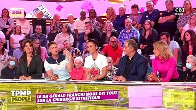 Benoit Dubois évoque son rapport à la chirurgie esthétique dans"TPMP People" - C8