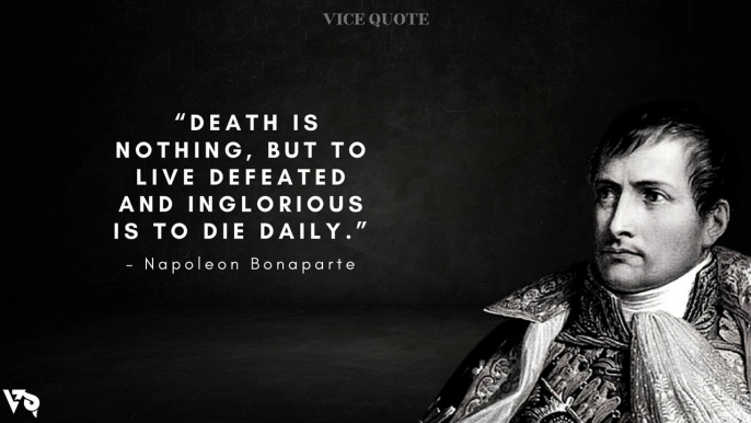 Napoleon Bonaparte Quotes About Success | Famous Quotes | Motivational Quote