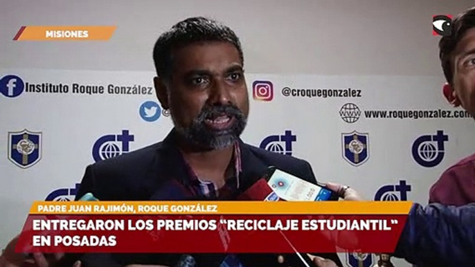 Entregaron los premios “reciclaje estudiantil” en Posadas