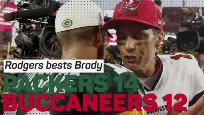 Packers 14-12 Buccaneers – Rodgers bests Brady