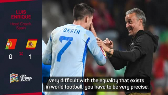 Portugal win shows Spain will be difficult to beat at World Cup - Luis Enrique