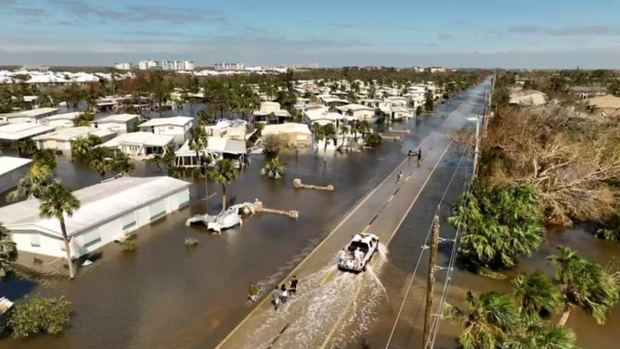 Gov. Ron DeSantis provides an update on the latest from Hurricane Ian in Florida