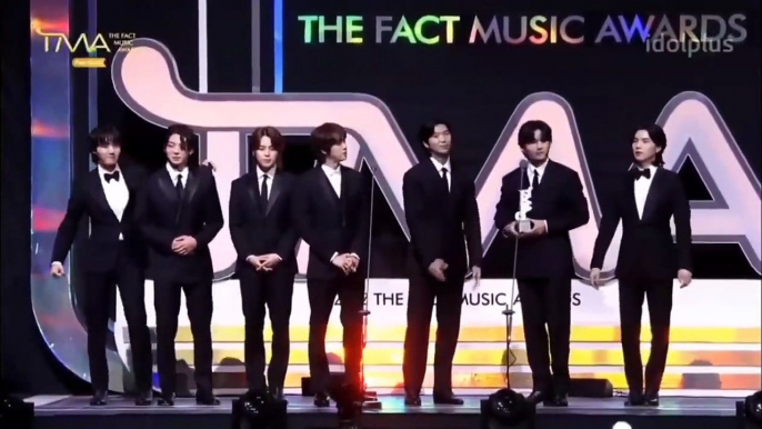 [Eng Sub] BTS Won Most Voted Artist at 2022 The Fact Music Awards!