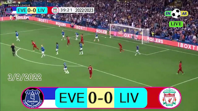 Everton 0-0 Liverpool / ليفربول0- 0إيفرتون  / English Premier League 2022 / 2023  الدوري الإنجليزي الممتاز