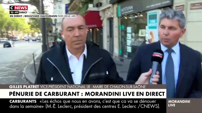 Revoir la page spéciale de Morandini live sur Cnews, "face à la crise des carburants", en direct d'une station service sur CNews et avec plusieurs invités