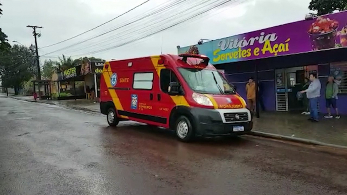 Idosa sofre fratura no tornozelo após cair no Bairro Brasília