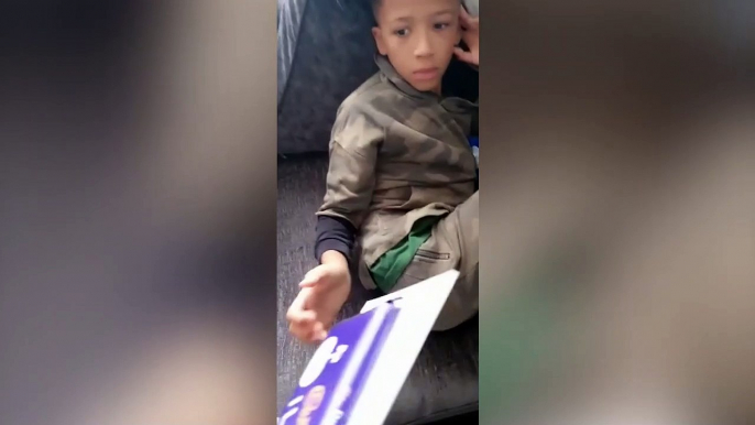 Brummie boy bursts into happy tears when mum surprises him with tickets to see his favourite basketball team - the Harlem Globetrotters - and it's adorable