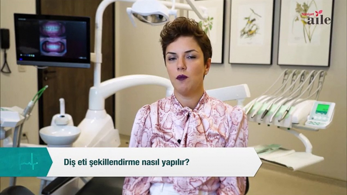 Diş Hekimi ve Protez Uzmanı Dr. Esma Sönmez cevaplıyor  Diş eti şekillendirme nasıl yapılır?