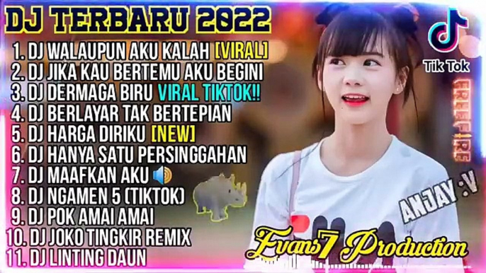 DJ TIKTOK TERBARU 2022 - DJ WALAUPUN AKU KALAH DIDALAM PERCINTAAN - DJ FULL ALBUM 2022