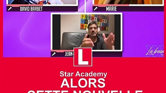 Star Academy - Jean-Pascal : "Je n'ai pas retrouvé les codes, c'est The Voice au chateau"