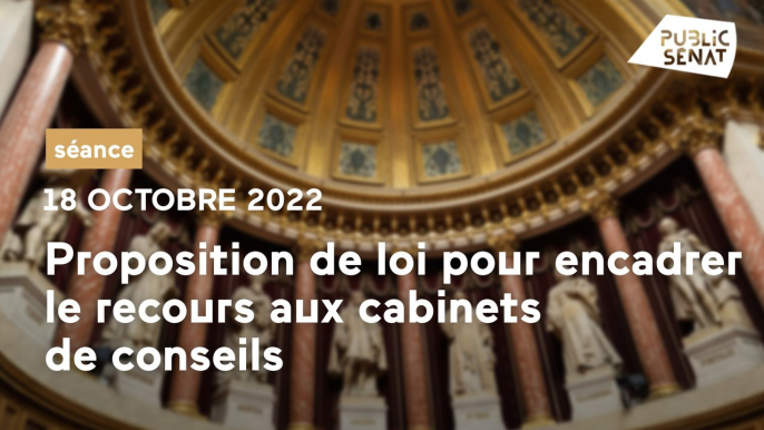 Proposition de loi encadrant le recours aux cabinets de conseil : adoption par le Sénat