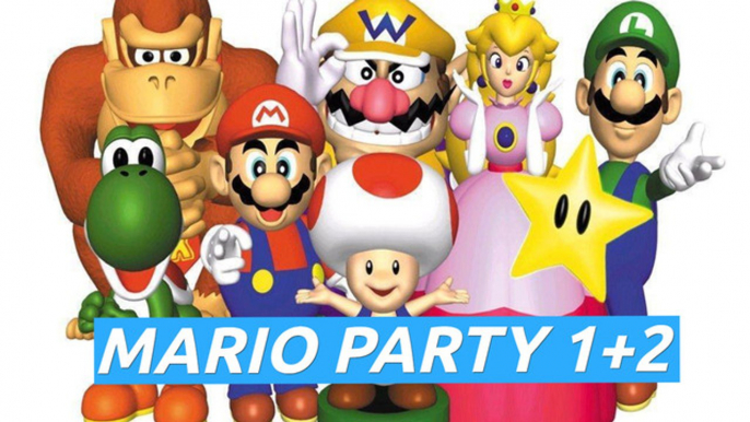 Mario Party 1+2 - Lanzamiento en Nintendo Switch Online