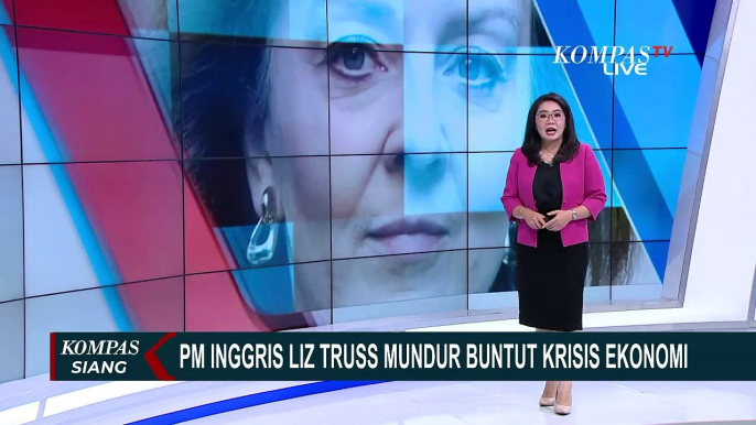 Di Tengah Krisis Ekonomi, Perdana Menteri Inggris Liz Truss Mengundurkan Diri