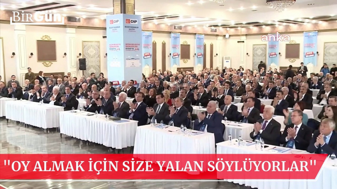 Kılıçdaroğlu, Sivas'ta AKP'lileri yerden yere vurdu: "Yalan söylüyorlar, yalan, yalan, yalan!"