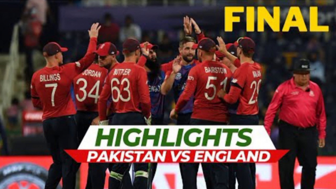 Pakistan vs England Final Highlights T20 World Cup 2022 - PAK vs ENG T20 World Cup Final 2022