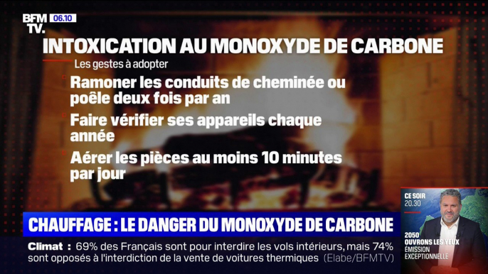 Chauffage: les gestes à adopter pour éviter une intoxication au monoxyde de carbone