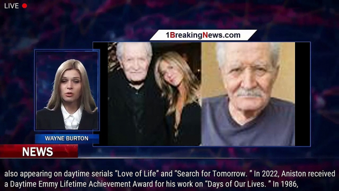 John Aniston, 'Days of Our Lives' Star and Jennifer Aniston's Father, Dies at 89 - 1breakingnews.com