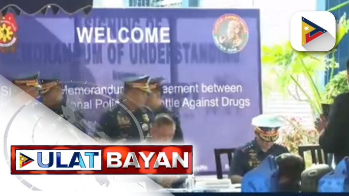 PNP at grupong “Battle Against Drugs,” pumirma sa MOA para sa kampanya laban sa iligal na droga