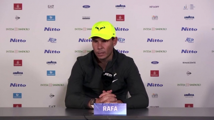 ATP - Nitto ATP Finals Turin 2022 - Rafael Nadal : "I don't think I have forgotten how to play tennis"