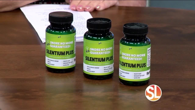 NO MORE SNORING! Silentium Sleep Supplement can help you get a good night's sleep