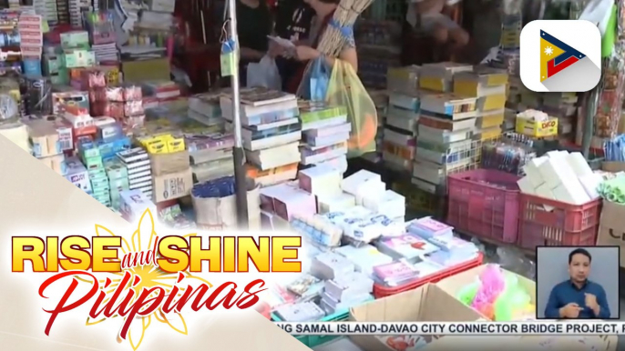 Bentahan ng school supplies sa Divisoria, matumal pa rin