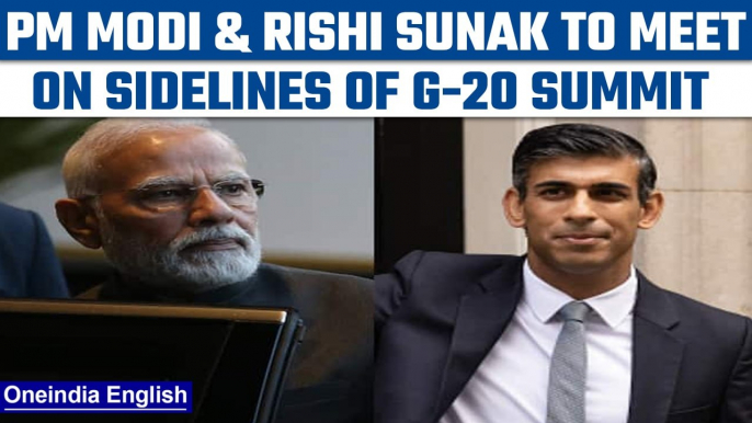 PM Modi to meet new UK PM Rishi Sunak during G-20 summit in Indonesia’s Bali | Oneindia News*News