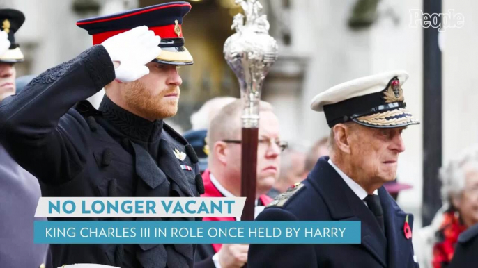 King Charles Takes Over Son Prince Harry's Former Role as Captain General of the Royal Marines