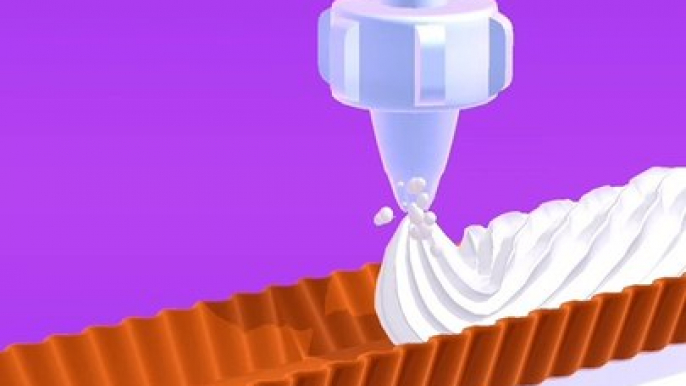 Milk cream icing cake iOS Android game | Perfect cream icing cake gameplay | Rik Gaming