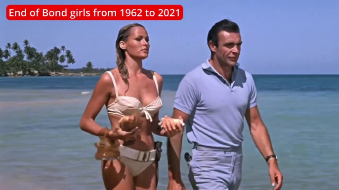James Bond 007 | End of Bond girls from 1962 to 2021