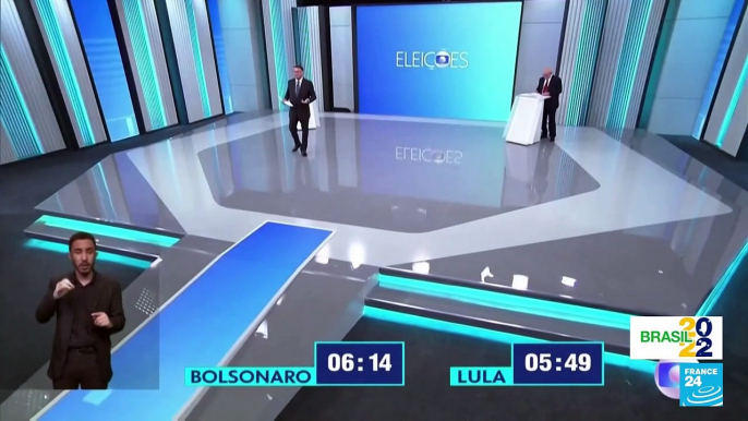 'Lula' y Bolsonaro volvieron a descargar acusaciones cruzadas en el último debate