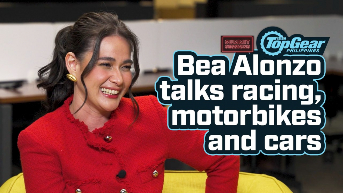 Bea Alonzo on riding a motorbike for the first time: Umabot lang kami sa SLEX | Top Gear Philippines