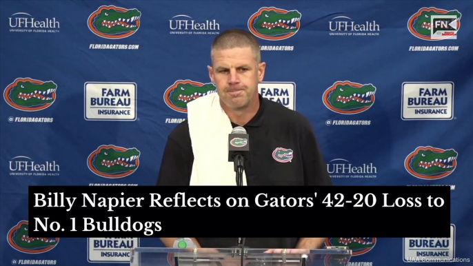 Billy Napier Reflects on Florida Gators' 42-20 Loss to No.  1 Bulldogs