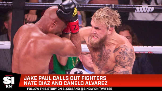 Jake Paul Challenges Nate Diaz and Canelo Alvarez