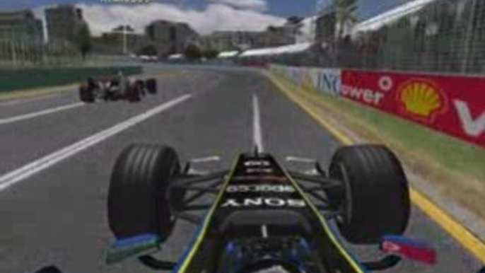 FRL F1 2008 Round01 Melbourne overtakes