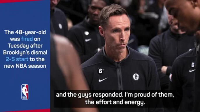 Nash's final comments as Brooklyn Nets coach