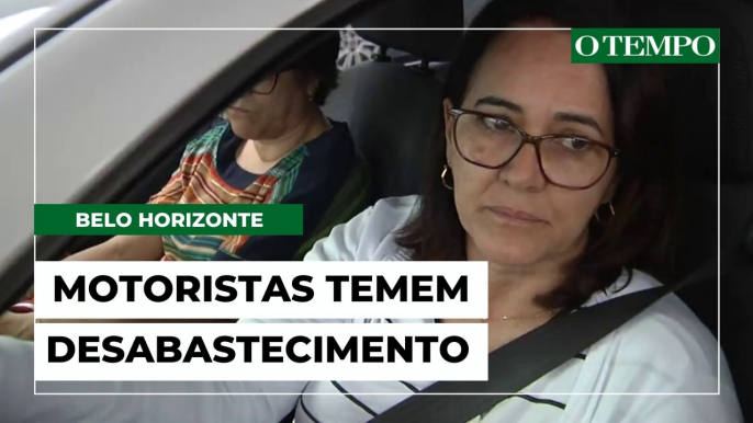 Temendo desabastecimento, motoristas procuram postos de combustíveis em BH