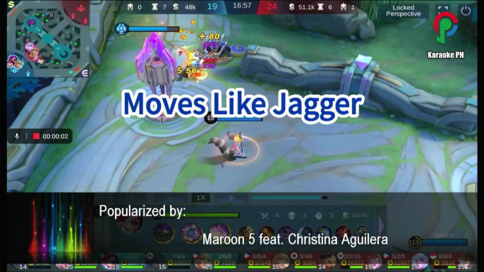 Maroon 5 ft Christina Aguilera Moves Like Jagger Karaoke PH