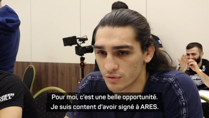 ARES 9 - Augen : "Je viens pour gagner, je vais montrer ce que je sais faire"