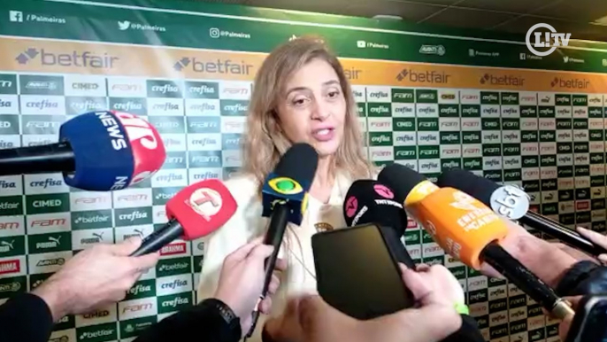 Leila Pereira enaltece trabalho de Abel Ferreira e torce para que ele continue no Palmeiras