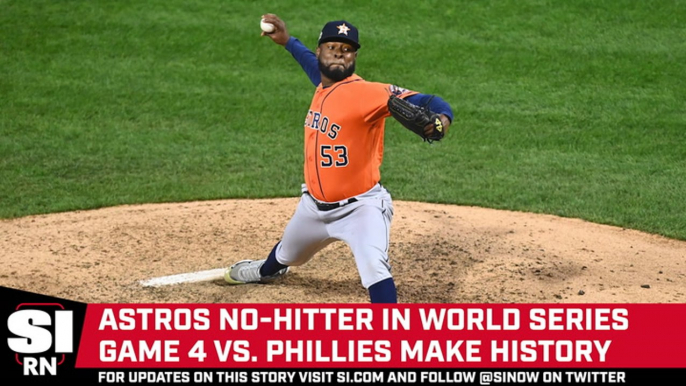 Astros Throw World Series No-Hitter to Destroy Phillies in Game 4